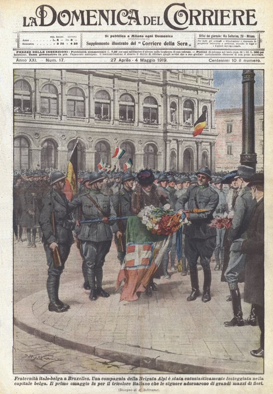 ब्रसेल्स में Fraternite italo-Belgian द्वारा अचिल बेल्ट्रैम