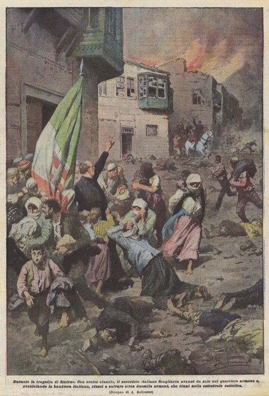 ग्रीको-तुर्की युद्ध के दौरान स्मिर्ना (1919-22) द्वारा अचिल बेल्ट्रैम