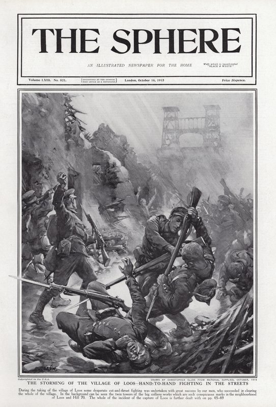 लूज़ की लड़ाई, प्रथम विश्व युद्ध, 1915 द्वारा एडिसन थॉमस मिलर