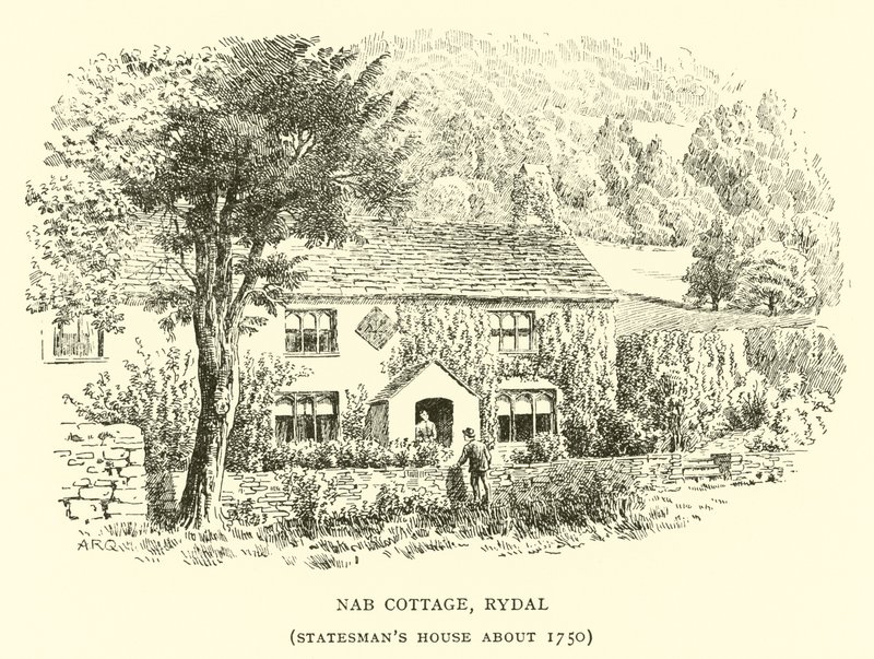 नायब कॉटेज, Rydal द्वारा अल्फ्रेड रॉबर्ट क्विंटन