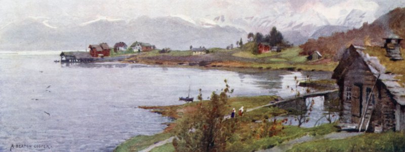 प्रक्रिया, Hardanger Fjord जबकि द्वारा अल्फ्रेड हेटन कूपर