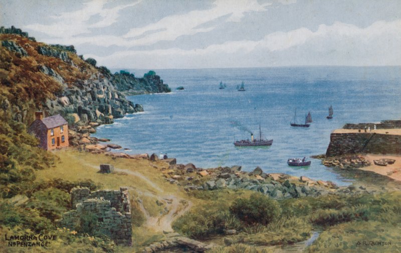 लामोर्ना कोव, एनआर। Penzance द्वारा अल्फ्रेड रॉबर्ट क्विंटन