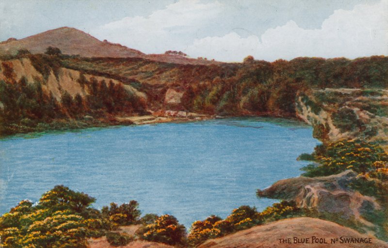 ब्लू पूल, Nr Swanage द्वारा अल्फ्रेड रॉबर्ट क्विंटन