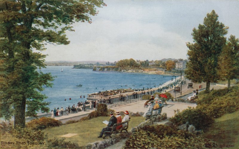 Torbay रोड, Torquay द्वारा अल्फ्रेड रॉबर्ट क्विंटन
