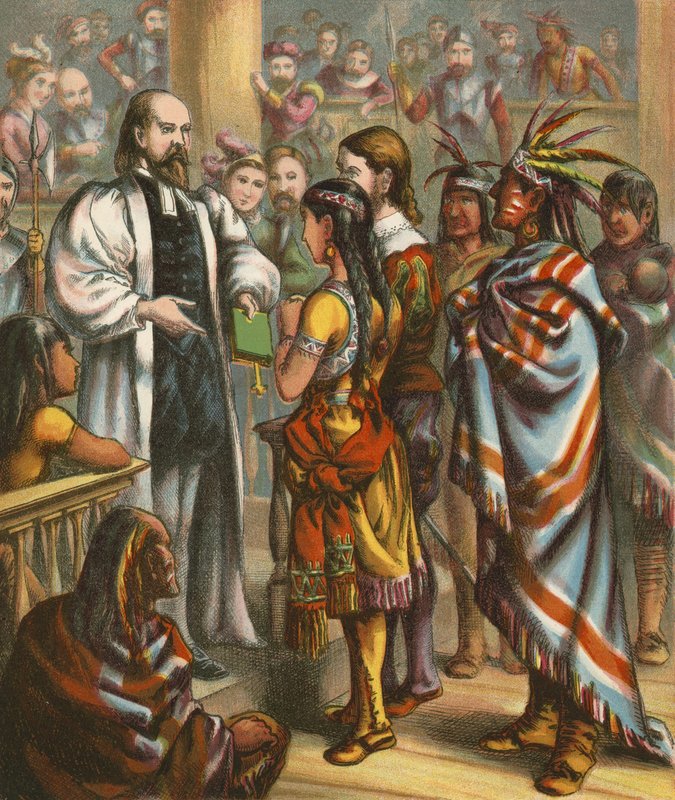 Pocahontas द्वारा अमेरिकी स्कूल