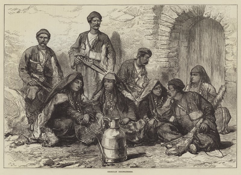जॉर्जियाई पर्वतारोही द्वारा सर जॉन चार्ल्स रॉबिन्सन