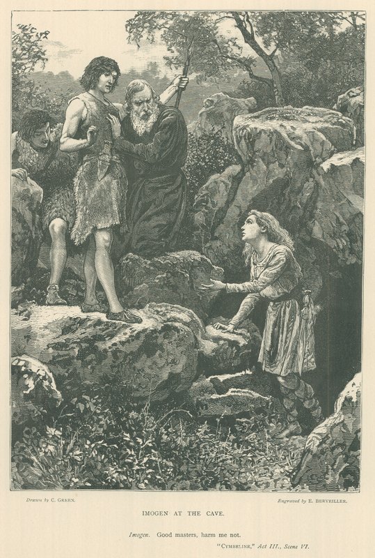 Cymbeline के लिए चित्रण द्वारा चार्ल्स ग्रीन