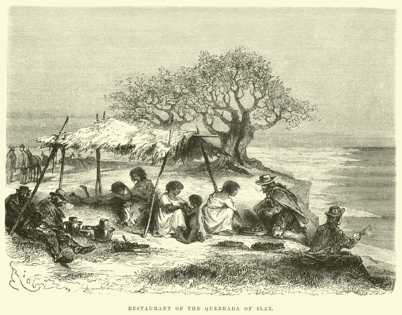 इले के क्यूबर्डा का रेस्तरां द्वारा एडौर्ड रिउ