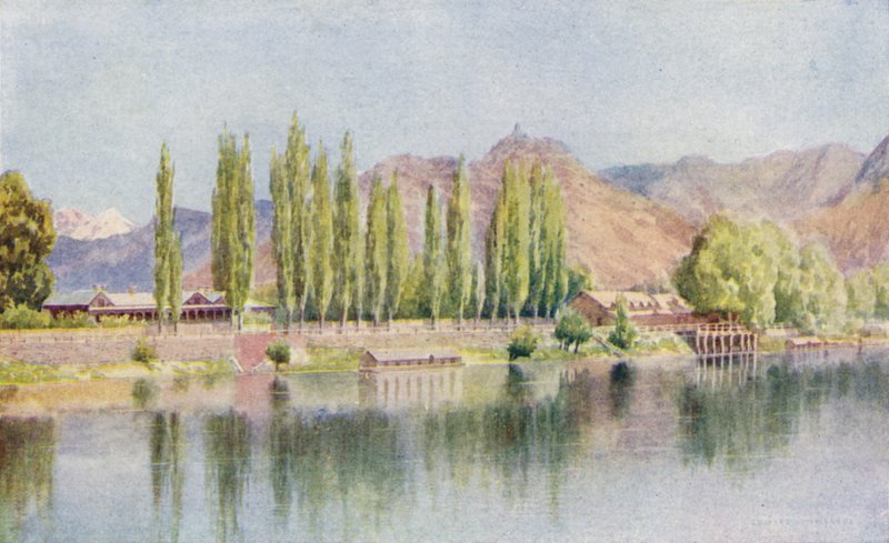 रेजीडेंसी और क्लब, श्रीनगर द्वारा एडवर्ड मैरी जोसेफ मोलेनक्नेक्स
