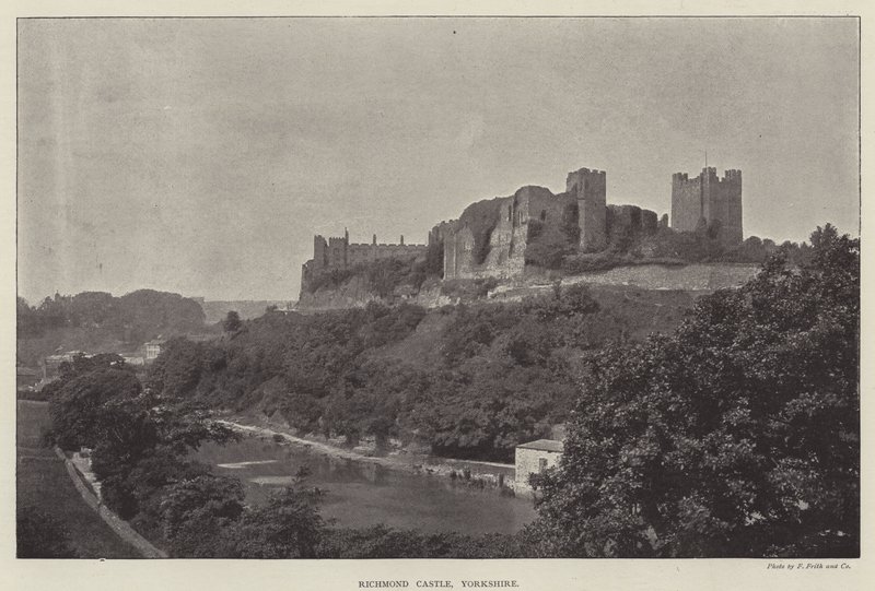 रिचमंड कैसल, यॉर्कशायर द्वारा अंग्रेजी फोटोग्राफर