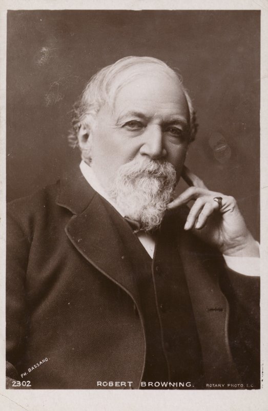 रॉबर्ट ब्राउनिंग (1812-1889), अंग्रेजी कवि और नाटककार द्वारा अंग्रेजी फोटोग्राफर