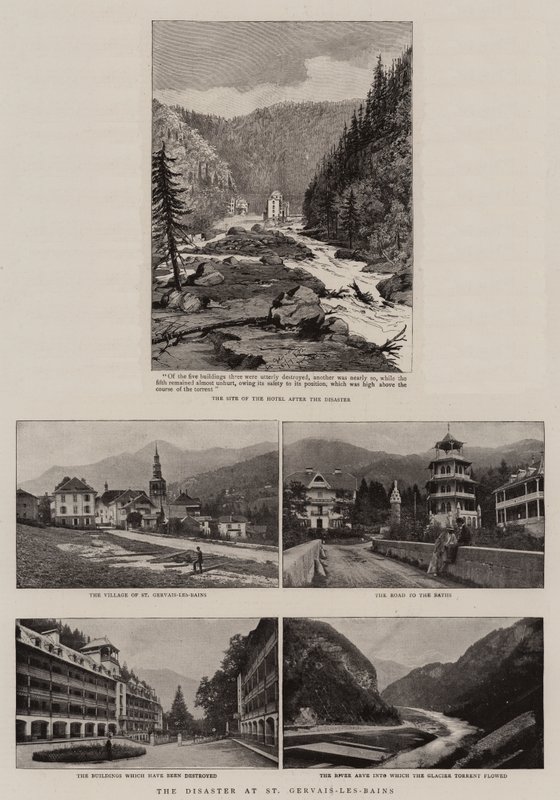St Gervais-les-Bains में आपदा द्वारा अंग्रेजी फोटोग्राफर