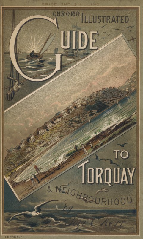Torquay के लिए गाइड के लिए चित्रण द्वारा अंग्रेजी स्कूल