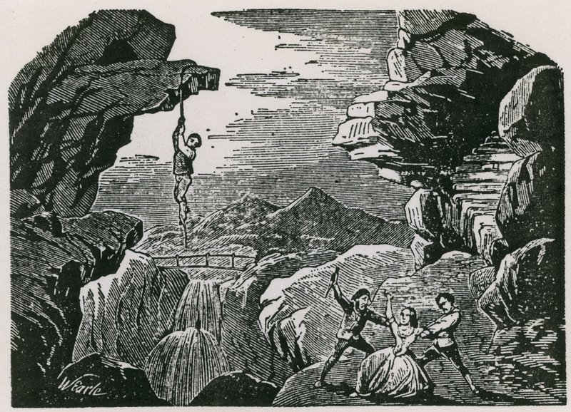 कैथलीन मवौरीन (1864), मेलोड्रामा द्वारा अंग्रेजी स्कूल