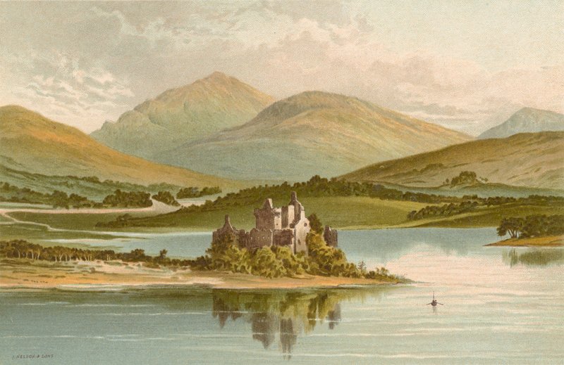 किलचर्न कैसल - Loch Awe द्वारा अंग्रेजी स्कूल
