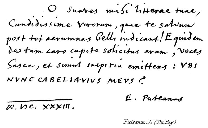 Puteanus ई (दू) द्वारा अंग्रेजी स्कूल