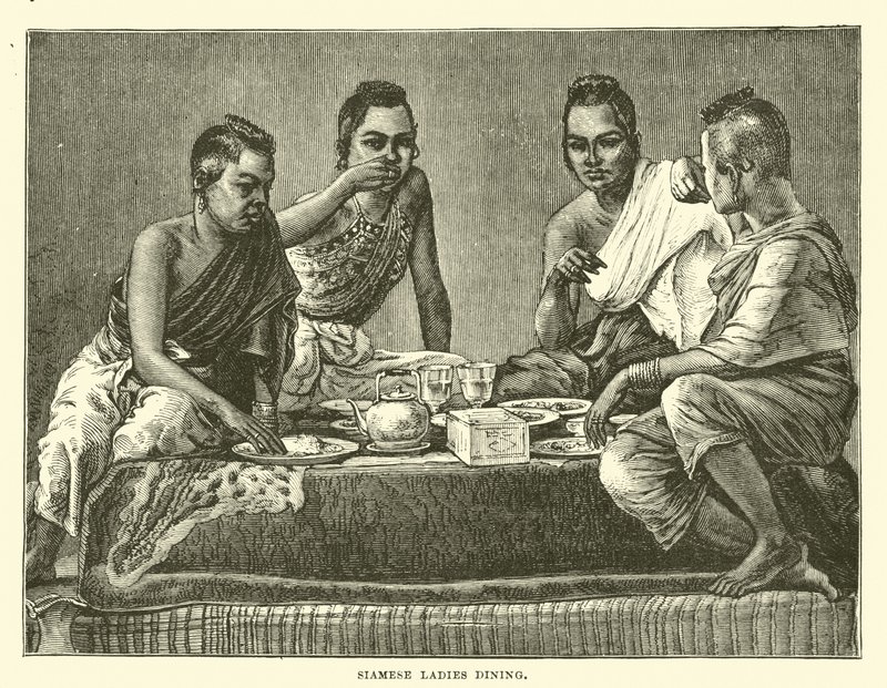 स्याम देश की महिलाएँ द्वारा अंग्रेजी स्कूल