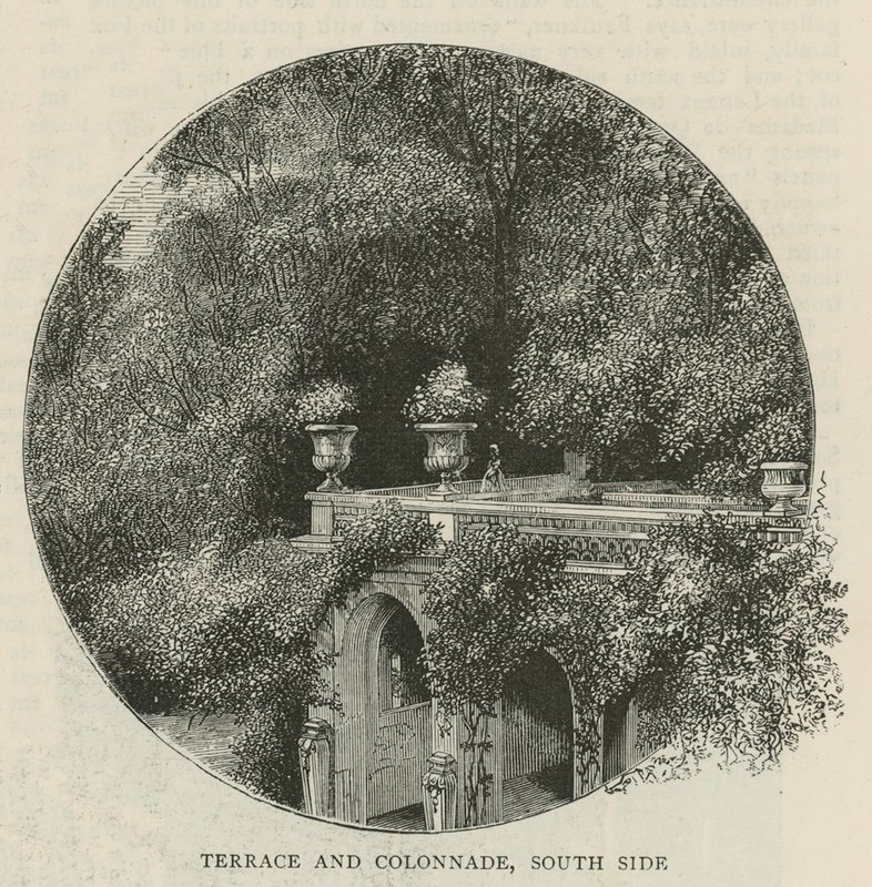छत और उपनिवेश, दक्षिण की ओर द्वारा अंग्रेजी स्कूल