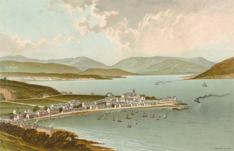 Gourock के ऊपर से क्लाइड द्वारा अंग्रेजी स्कूल