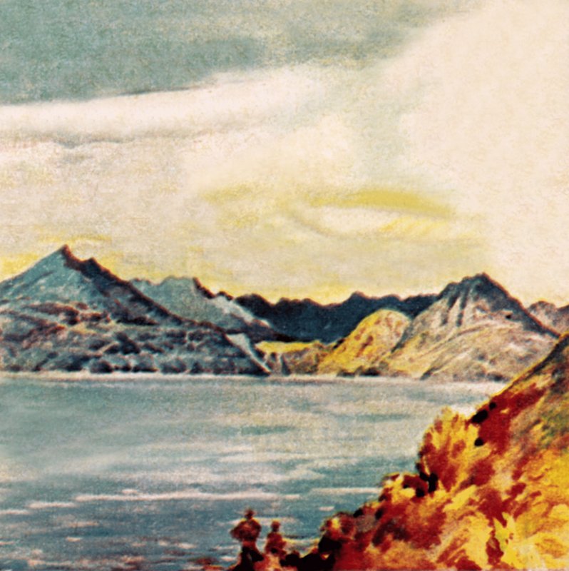 Skye के Coolins या Cuillins द्वारा अंग्रेजी स्कूल
