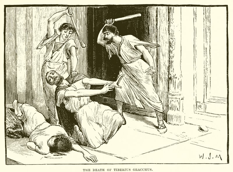 Tiberius की मौत द्वारा अंग्रेजी स्कूल