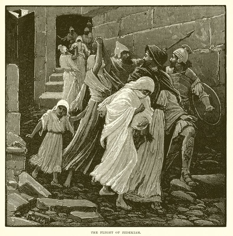 Zedekiah की उड़ान द्वारा अंग्रेजी स्कूल
