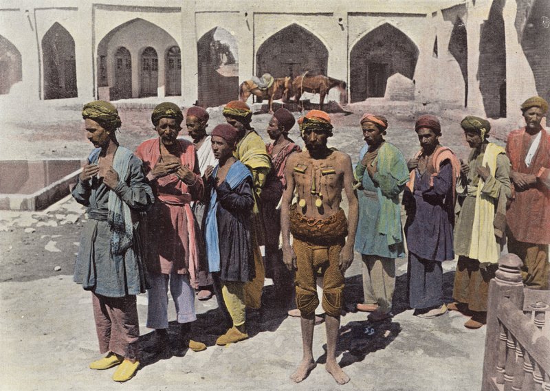 तेहरान, शहीदों का जुलूस दरवेश द्वारा यूरोपीय फोटोग्राफर