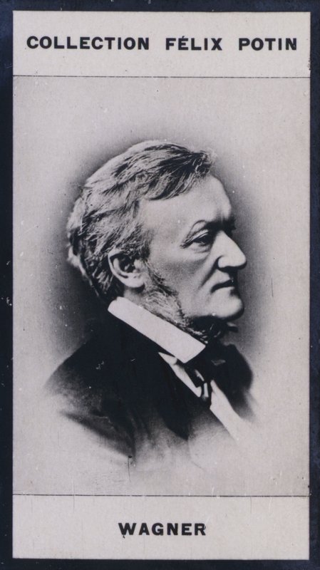 रिचर्ड वैगनर (1813-1883) (बी/डब्ल्यू फोटो) द्वारा यूरोपीय फोटोग्राफर
