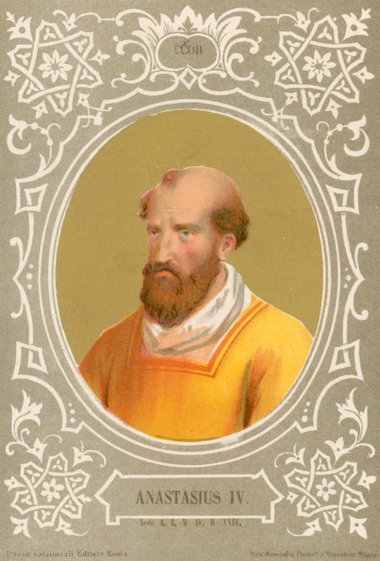Anastasius IV द्वारा यूरोपीय स्कूल