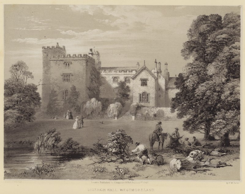 Sizergh Hall, Westmoreland द्वारा फ्रेडरिक विलियम हुल्मे