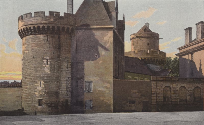Alencon, Chateau, एनसेंबल NE द्वारा फ्रेंच फोटोग्राफर
