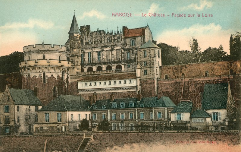 Amboise, कैसल द्वारा फ्रेंच फोटोग्राफर
