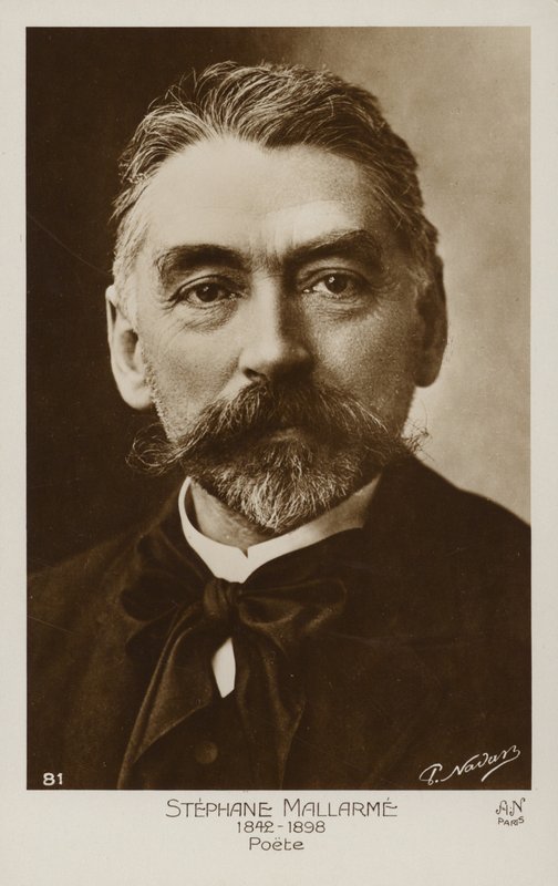 स्टीफन मल्लेर्म (1842-1898), फ्रांसीसी कवि द्वारा फ्रेंच फोटोग्राफर