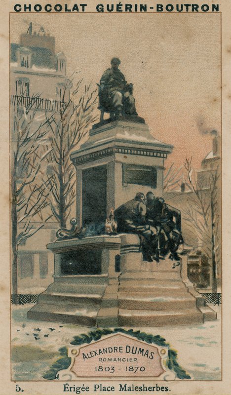 एलेक्जेंडर डुमास, उपन्यासकार, 1803-1870, एर्गी प्लेस मलेशेर्ब्स द्वारा फ्रेंच स्कूल