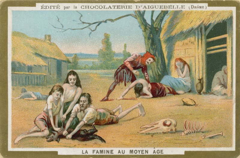 Chocolat dAiguebelle ट्रेड कार्ड द्वारा फ्रेंच स्कूल