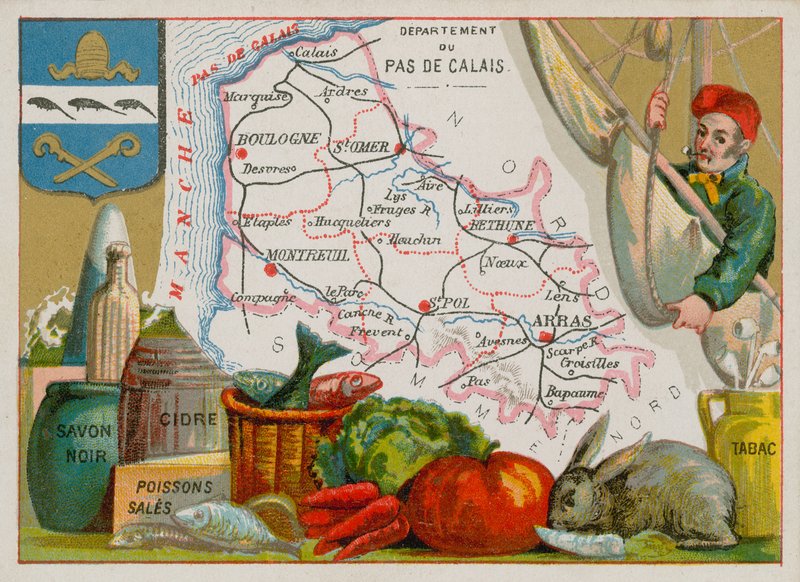 उत्तरी फ्रांस में Pas-de-Calais विभाग द्वारा फ्रेंच स्कूल