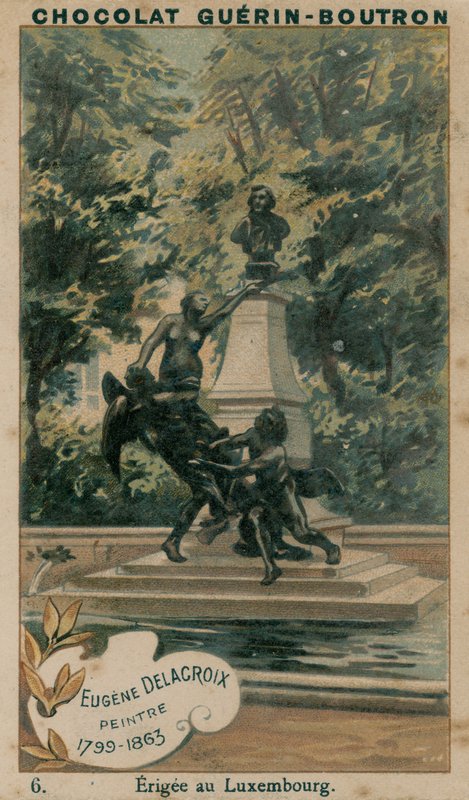 यूजीन डेलैक्रिक्स, पेंटर, 1799-1863, लक्जमबर्ग में एरीगी द्वारा फ्रेंच स्कूल