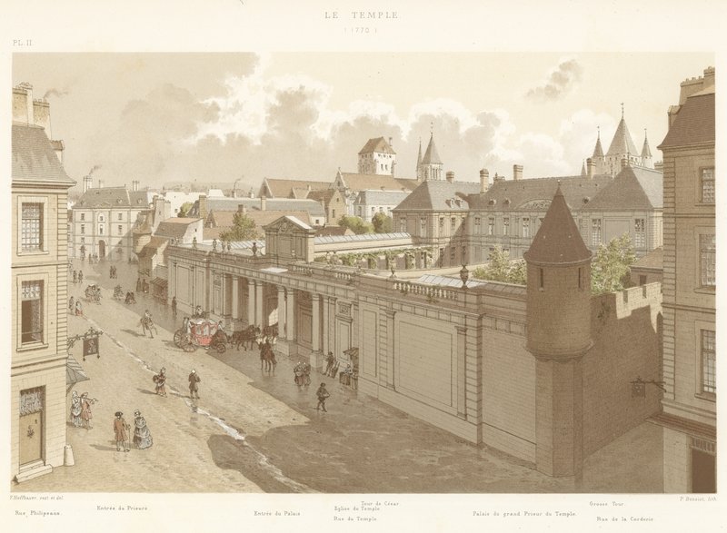 मंदिर, 1770 द्वारा फ्रेंच स्कूल