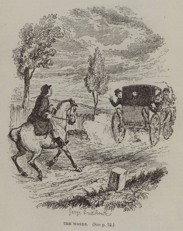 दांव (उत्कीर्णन) द्वारा जॉर्ज (बाद में) क्रूइशांक