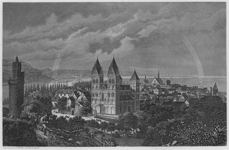 Andernach (उत्कीर्णन) द्वारा जर्मन स्कूल