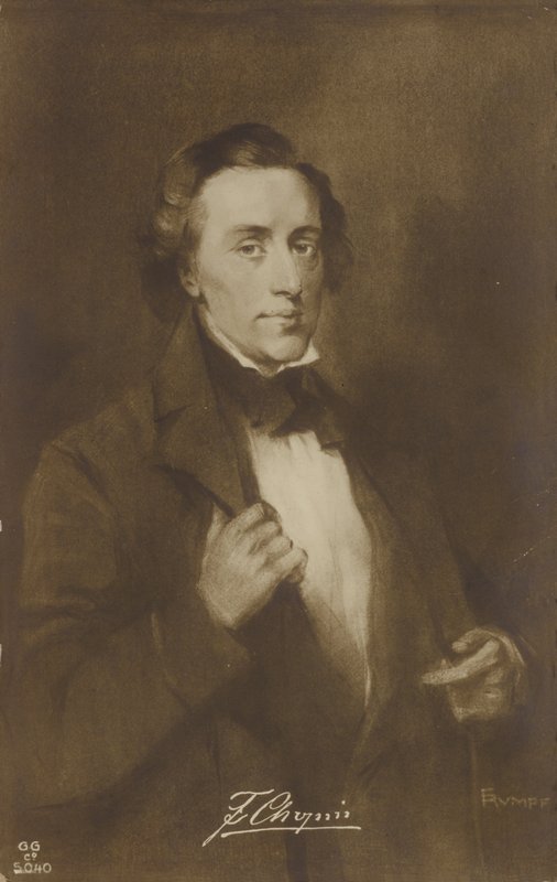 फ्रेडरिक चोपिन, पोलिश संगीतकार और पियानोवादक (1810-1849) द्वारा जर्मन स्कूल