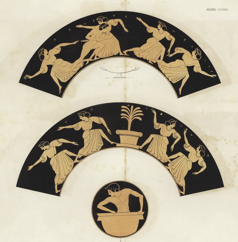 Peleus और Thetis द्वारा जर्मन स्कूल