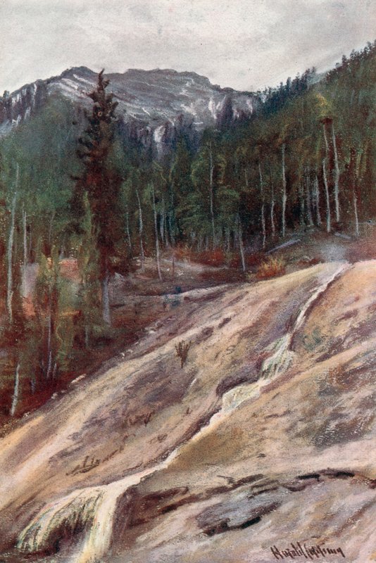 गर्म सल्फर वसंत, Banff द्वारा हेरोल्ड मैथुन