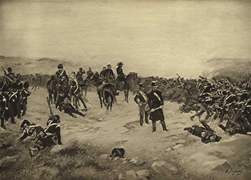 इंकमैन की लड़ाई, 1854 (गुरुत्वाकर्षण) द्वारा हेनरी लुई ड्यूप्रे