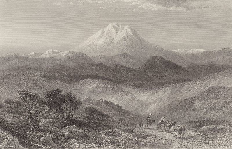 हरमोन पर्वत द्वारा हेनरी एंड्रयू हार्पर