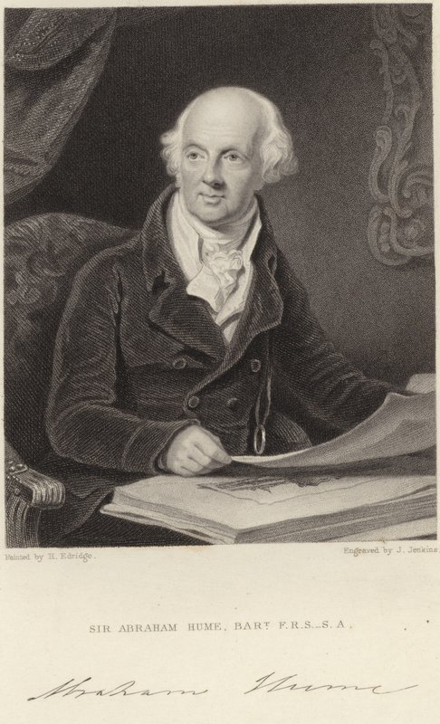 Sir Abraham Hume  द्वारा हेनरी एड्रिज