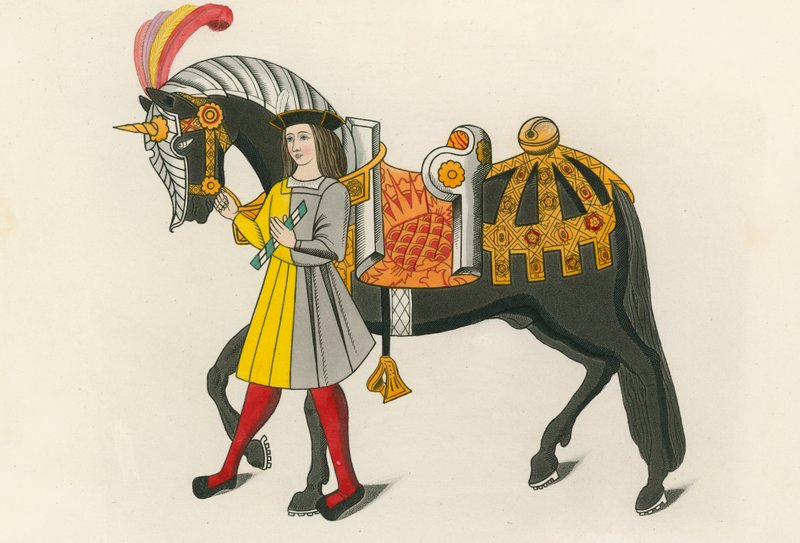अश्व और परिचारक, 1511 द्वारा हेनरी शॉ
