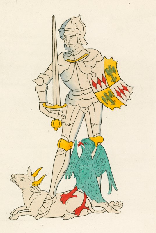 रिचर्ड नेविल, सालिसबरी का अर्ल, 1483-85 द्वारा हेनरी शॉ