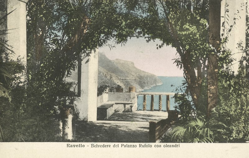 Ravello, इटली, Palazzo Rufolo के बेल्वेडियर द्वारा इतालवी फोटोग्राफर
