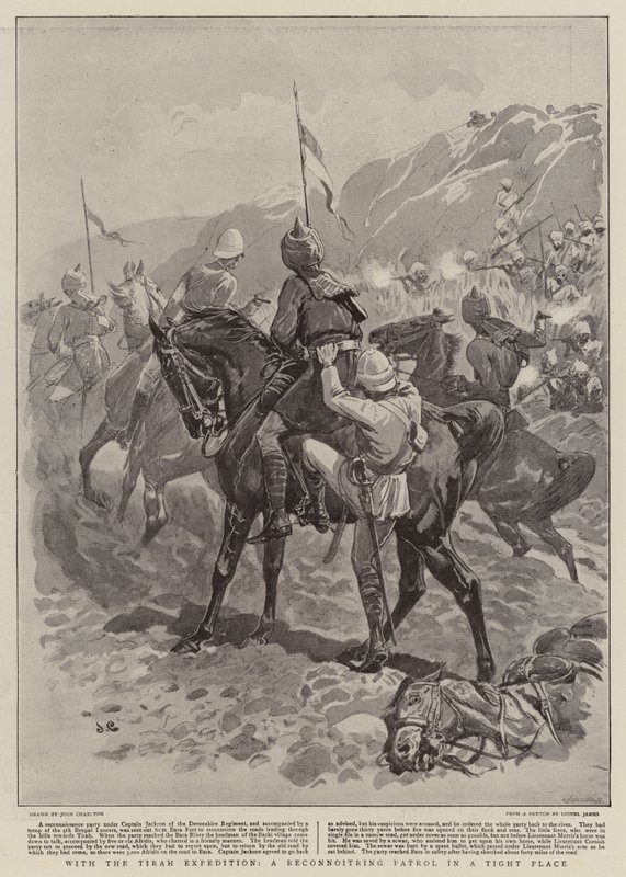 तिराह अभियान के साथ, एक तंग जगह में एक रेकॉन्फ्रिटिंग पैट्रोल द्वारा जॉन चार्लटन